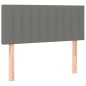 vidaXL Cama box spring con colchón tela gris oscuro 90x200 cm vidaXL Cama box spring con colchón tela gris oscuro 90x200 cm