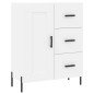 vidaXL Aparador alto madera contrachapada blanco 69,5x34x180 cm vidaXL Aparador alto madera contrachapada blanco 69,5x34x180 cm