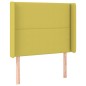 vidaXL Cabecero con LED de tela verde 103x16x118/128 cm vidaXL Cabecero con LED de tela verde 103x16x118/128 cm