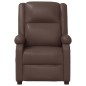 vidaXL Sillón de masaje eléctrico cuero sintético marrón vidaXL Sillón de masaje eléctrico cuero sintético marrón