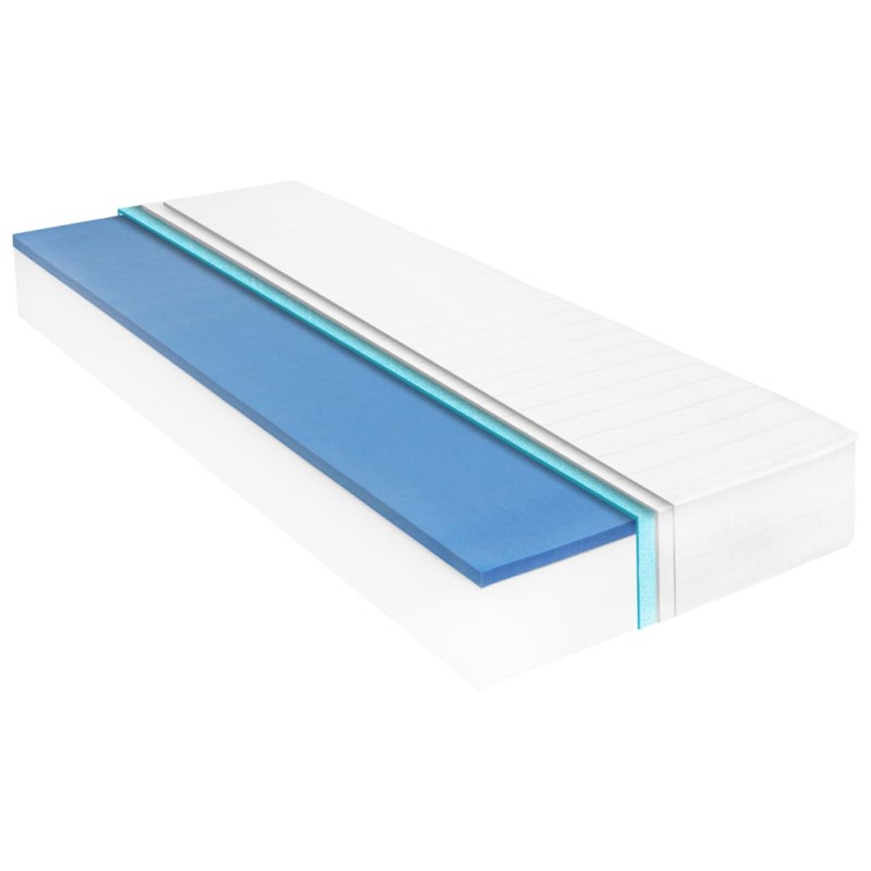 vidaXL Colchón de espuma viscoelástica 18 cm 120x200 cm vidaXL Colchón de espuma viscoelástica 18 cm 120x200 cm