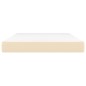 vidaXL Colchón de muelles ensacados tela color crema 140x190x20 cm vidaXL Colchón de muelles ensacados tela color crema 140x190x20 cm