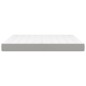 vidaXL Colchón de muelles ensacados tela gris claro 180x200x20 cm vidaXL Colchón de muelles ensacados tela gris claro 180x200x20 cm