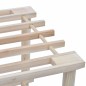 vidaXL Zapatero de 4 alturas 2 unidades madera maciza de abeto vidaXL Zapatero de 4 alturas 2 unidades madera maciza de abeto