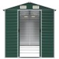 vidaXL Cobertizo de jardín acero galvanizado verde 191x385x198 cm vidaXL Cobertizo de jardín acero galvanizado verde 191x385x198 cm