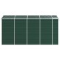 vidaXL Cobertizo de jardín acero galvanizado verde 191x385x198 cm vidaXL Cobertizo de jardín acero galvanizado verde 191x385x198 cm