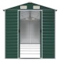 vidaXL Cobertizo de jardín acero galvanizado verde 191x555x198 cm