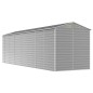 vidaXL Cobertizo de jardín acero galvanizado gris claro 191x640x198 cm vidaXL Cobertizo de jardín acero galvanizado gris claro 191x640x198 cm