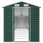 vidaXL Cobertizo de jardín acero galvanizado verde 191x980x198 cm vidaXL Cobertizo de jardín acero galvanizado verde 191x980x198 cm