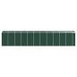 vidaXL Cobertizo de jardín acero galvanizado verde 191x980x198 cm vidaXL Cobertizo de jardín acero galvanizado verde 191x980x198 cm