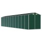 vidaXL Cobertizo de jardín acero galvanizado verde 191x980x198 cm vidaXL Cobertizo de jardín acero galvanizado verde 191x980x198 cm