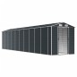 vidaXL Cobertizo de jardín acero galvanizado antracita 191x895x198 cm vidaXL Cobertizo de jardín acero galvanizado antracita 191x895x198 cm