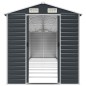 vidaXL Cobertizo de jardín acero galvanizado antracita 191x895x198 cm vidaXL Cobertizo de jardín acero galvanizado antracita 191x895x198 cm