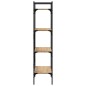 vidaXL Librería de 4 estantes madera roble Sonoma 56x31,5x138,5 cm vidaXL Librería de 4 estantes madera roble Sonoma 56x31,5x138,5 cm