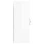 vidaXL Armario de pared madera ingeniería blanco brillo 34,5x34x90 cm vidaXL Armario de pared madera ingeniería blanco brillo 34,5x34x90 cm