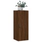 vidaXL Armario de pared madera ingeniería marrón roble 34,5x34x90 cm vidaXL Armario de pared madera ingeniería marrón roble 34,5x34x90 cm