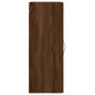 vidaXL Armario de pared madera ingeniería marrón roble 34,5x34x90 cm vidaXL Armario de pared madera ingeniería marrón roble 34,5x34x90 cm