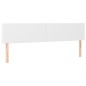 vidaXL Cama box spring con colchón cuero sintético blanco 160x200 cm vidaXL Cama box spring con colchón cuero sintético blanco 160x200 cm
