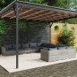 vidaXL Set de muebles de jardín 11 pzas y cojines ratán sintético gris vidaXL Set de muebles de jardín 11 pzas y cojines ratán sintético gris