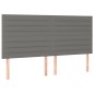 vidaXL Cama box spring colchón y luces LED tela gris oscuro 160x200 cm vidaXL Cama box spring colchón y luces LED tela gris oscuro 160x200 cm