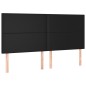 vidaXL Cama box spring colchón y LED cuero sintético negro 180x200 cm vidaXL Cama box spring colchón y LED cuero sintético negro 180x200 cm