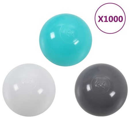 vidaXL Bolas de juego multicolor 1000 unidades