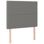 vidaXL Cama box spring con colchón tela gris oscuro 80x200 cm vidaXL Cama box spring con colchón tela gris oscuro 80x200 cm