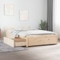 vidaXL Estructura de cama con cajones 90x200 cm vidaXL Estructura de cama con cajones 90x200 cm