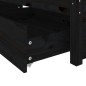 vidaXL Estructura de cama con cajones negro 120x190 cm vidaXL Estructura de cama con cajones negro 120x190 cm