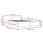 vidaXL Estructura de cama con cajones doble 135x190 cm vidaXL Estructura de cama con cajones doble 135x190 cm