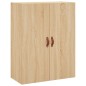 vidaXL Aparador alto madera contrachapada color roble 69,5x34x180 cm vidaXL Aparador alto madera contrachapada color roble 69,5x34x180 cm