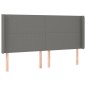 vidaXL Cama box spring colchón y luces LED tela gris claro 200x200 cm vidaXL Cama box spring colchón y luces LED tela gris claro 200x200 cm
