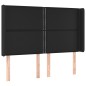 vidaXL Cama box spring colchón y LED cuero sintético negro 140x200 cm vidaXL Cama box spring colchón y LED cuero sintético negro 140x200 cm