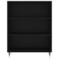 vidaXL Aparador alto madera contrachapada negro 69,5x34x180 cm vidaXL Aparador alto madera contrachapada negro 69,5x34x180 cm