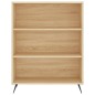 vidaXL Aparador alto madera contrachapada color roble 69,5x34x180 cm vidaXL Aparador alto madera contrachapada color roble 69,5x34x180 cm