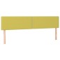 vidaXL Cama box spring con colchón tela verde 200x200 cm vidaXL Cama box spring con colchón tela verde 200x200 cm