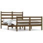 vidaXL Estructura de cama madera maciza de pino marrón miel 160x200 cm vidaXL Estructura de cama madera maciza de pino marrón miel 160x200 cm