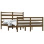 vidaXL Estructura de cama madera maciza de pino marrón miel 160x200 cm vidaXL Estructura de cama madera maciza de pino marrón miel 160x200 cm