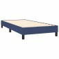 vidaXL Cama box spring con colchón tela azul 100x200 cm vidaXL Cama box spring con colchón tela azul 100x200 cm