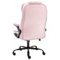 vidaXL Silla de oficina de terciopelo rosa vidaXL Silla de oficina de terciopelo rosa