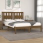 vidaXL Estructura de cama madera maciza de pino marrón miel 120x200 cm vidaXL Estructura de cama madera maciza de pino marrón miel 120x200 cm