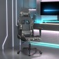 vidaXL Silla gaming con reposapiés cuero sintético negro camuflaje vidaXL Silla gaming con reposapiés cuero sintético negro camuflaje