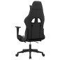 vidaXL Silla gaming con reposapiés cuero sintético negro camuflaje vidaXL Silla gaming con reposapiés cuero sintético negro camuflaje
