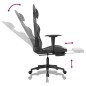 vidaXL Silla gaming con reposapiés cuero sintético negro camuflaje vidaXL Silla gaming con reposapiés cuero sintético negro camuflaje