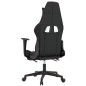 vidaXL Silla gaming con reposapiés cuero sintético negro rojo tinto vidaXL Silla gaming con reposapiés cuero sintético negro rojo tinto