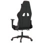 vidaXL Silla gaming con reposapiés cuero sintético negro rojo vidaXL Silla gaming con reposapiés cuero sintético negro rojo