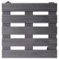 vidaXL Soportes con ruedas para plantas 4 uds gris WPC 30x30x7,5 cm vidaXL Soportes con ruedas para plantas 4 uds gris WPC 30x30x7,5 cm