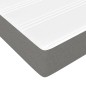 vidaXL Cama box spring con colchón tela gris oscuro 140x200 cm vidaXL Cama box spring con colchón tela gris oscuro 140x200 cm