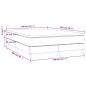 vidaXL Cama box spring con colchón tela gris oscuro 140x200 cm vidaXL Cama box spring con colchón tela gris oscuro 140x200 cm