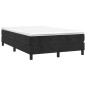vidaXL Cama box spring con colchón terciopelo negro 120x200 cm vidaXL Cama box spring con colchón terciopelo negro 120x200 cm